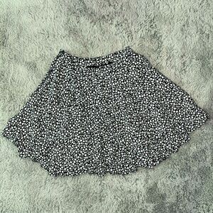 Francesca’s Mi Ami Floral Coquette Skirt